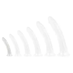 ClearlyHorny Gode transparent No Ball S 15 x 3.2cm